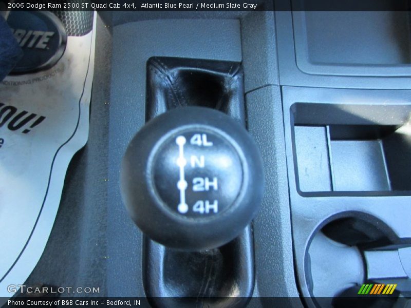 Atlantic Blue Pearl / Medium Slate Gray 2006 Dodge Ram 2500 ST Quad Cab 4x4