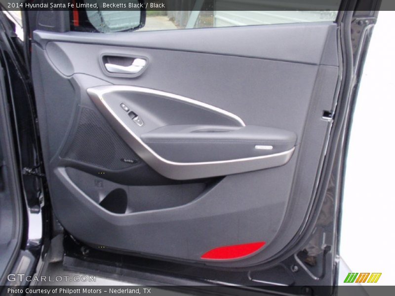 Becketts Black / Black 2014 Hyundai Santa Fe Limited