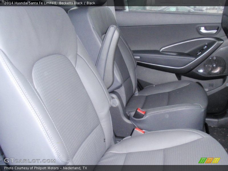 Becketts Black / Black 2014 Hyundai Santa Fe Limited