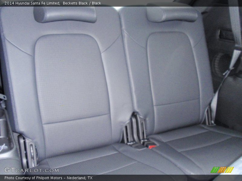 Becketts Black / Black 2014 Hyundai Santa Fe Limited