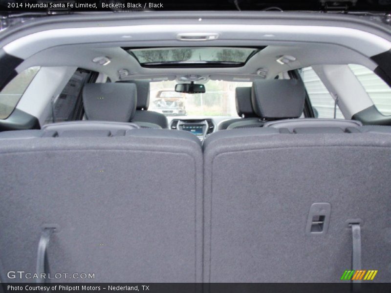 Becketts Black / Black 2014 Hyundai Santa Fe Limited