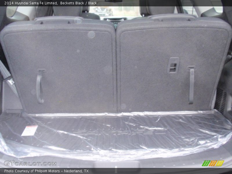 Becketts Black / Black 2014 Hyundai Santa Fe Limited