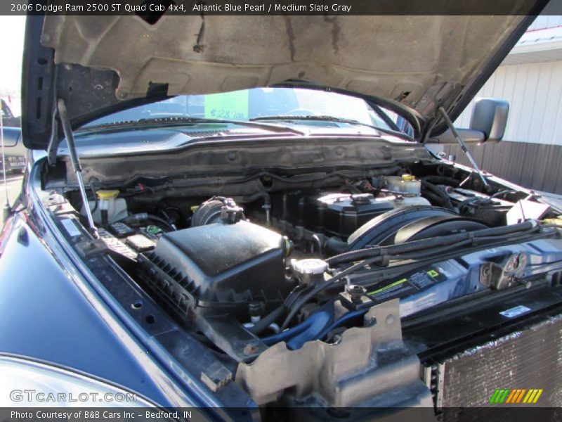 Atlantic Blue Pearl / Medium Slate Gray 2006 Dodge Ram 2500 ST Quad Cab 4x4