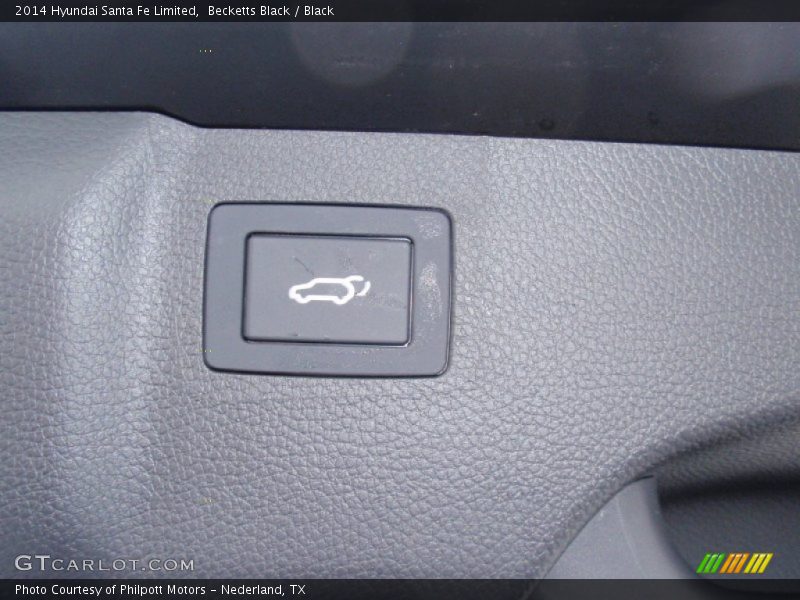 Becketts Black / Black 2014 Hyundai Santa Fe Limited