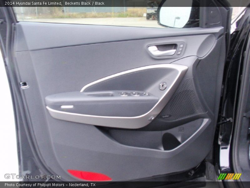 Becketts Black / Black 2014 Hyundai Santa Fe Limited