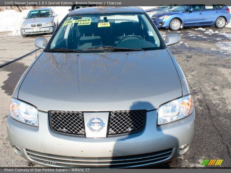 Bronze Shimmer / Charcoal 2005 Nissan Sentra 1.8 S Special Edition