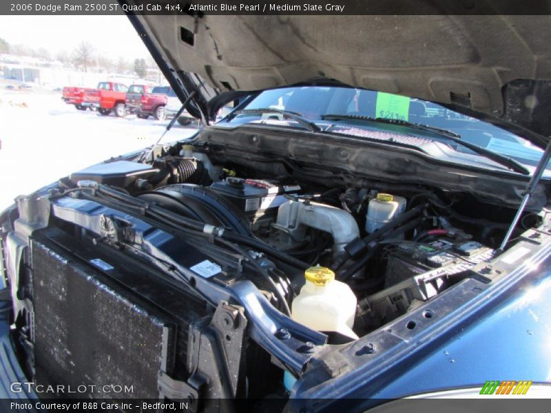 Atlantic Blue Pearl / Medium Slate Gray 2006 Dodge Ram 2500 ST Quad Cab 4x4
