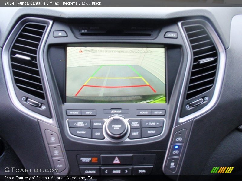 Becketts Black / Black 2014 Hyundai Santa Fe Limited