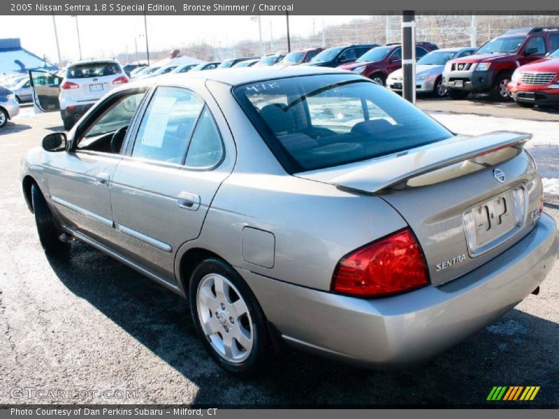 Bronze Shimmer / Charcoal 2005 Nissan Sentra 1.8 S Special Edition