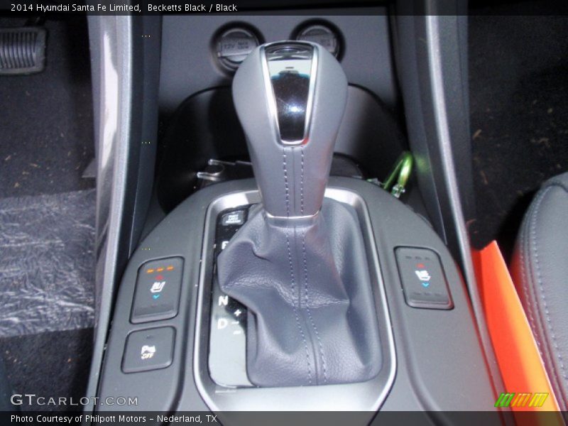 Becketts Black / Black 2014 Hyundai Santa Fe Limited