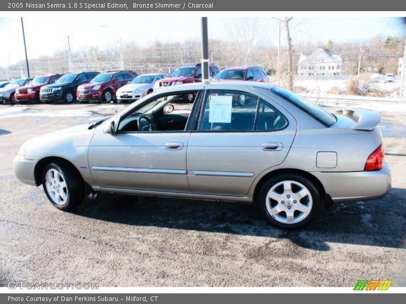 Bronze Shimmer / Charcoal 2005 Nissan Sentra 1.8 S Special Edition