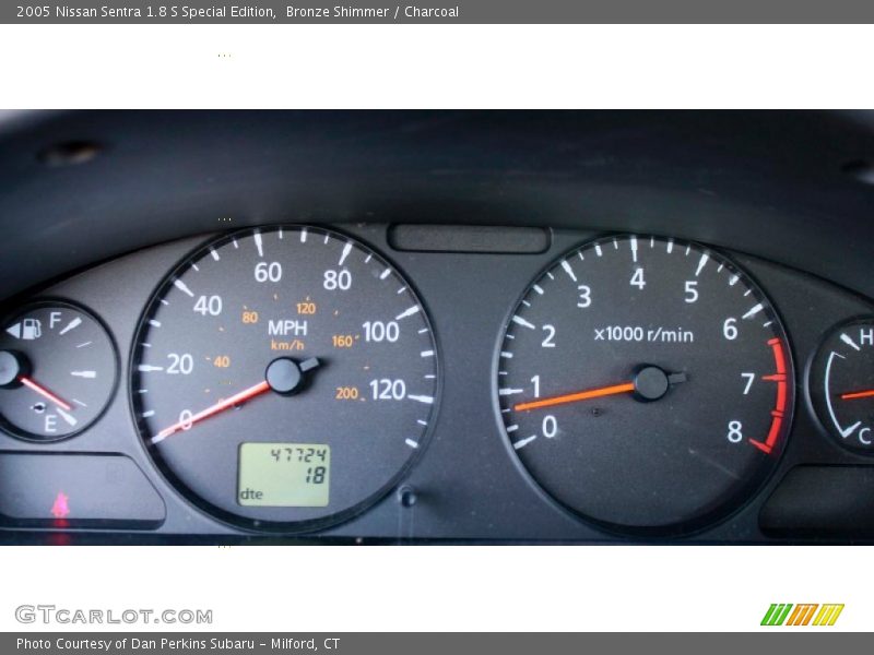 Bronze Shimmer / Charcoal 2005 Nissan Sentra 1.8 S Special Edition