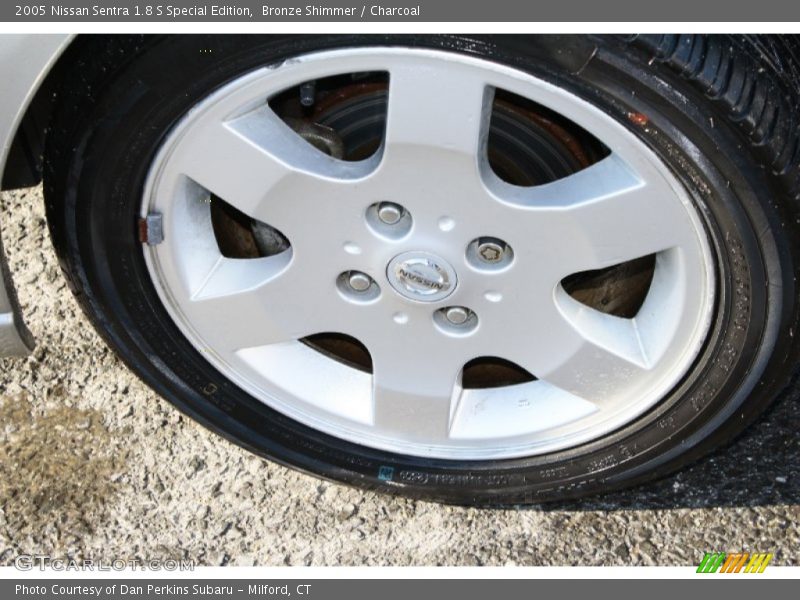 Bronze Shimmer / Charcoal 2005 Nissan Sentra 1.8 S Special Edition