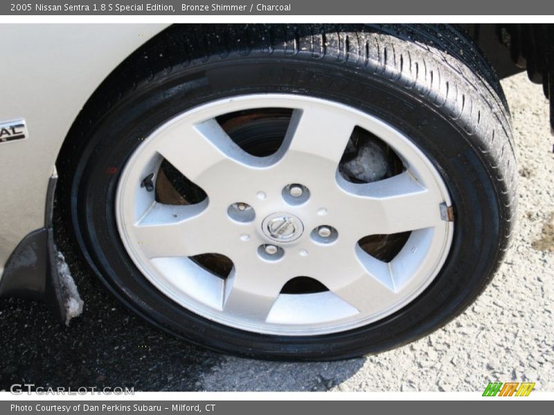 Bronze Shimmer / Charcoal 2005 Nissan Sentra 1.8 S Special Edition