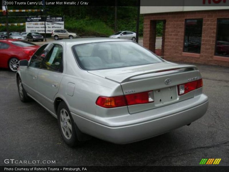 Lunar Mist Metallic / Gray 2000 Toyota Camry LE
