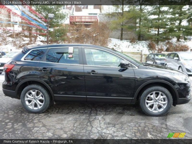 Jet Black Mica / Black 2014 Mazda CX-9 Touring AWD