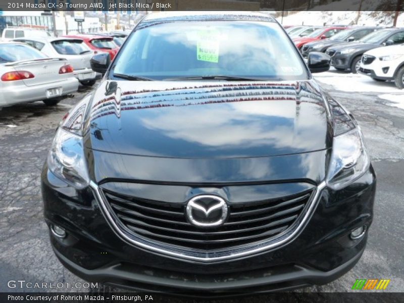 Jet Black Mica / Black 2014 Mazda CX-9 Touring AWD