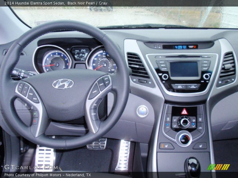 Dashboard of 2014 Elantra Sport Sedan