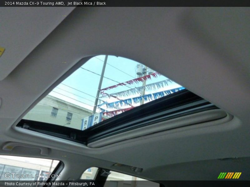 Jet Black Mica / Black 2014 Mazda CX-9 Touring AWD