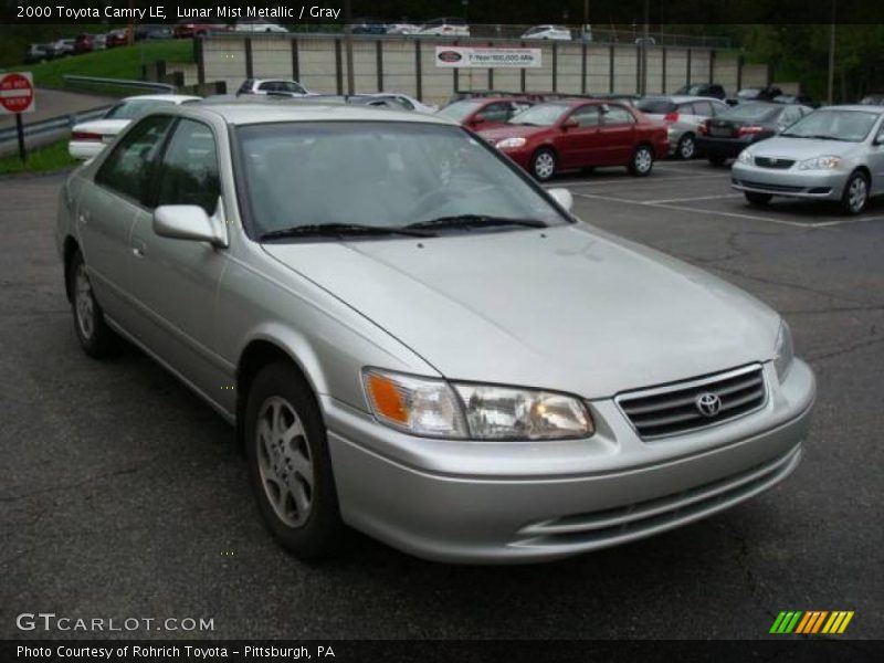 Lunar Mist Metallic / Gray 2000 Toyota Camry LE