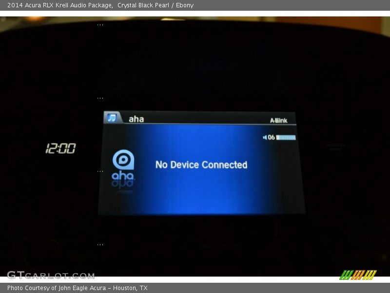 Crystal Black Pearl / Ebony 2014 Acura RLX Krell Audio Package