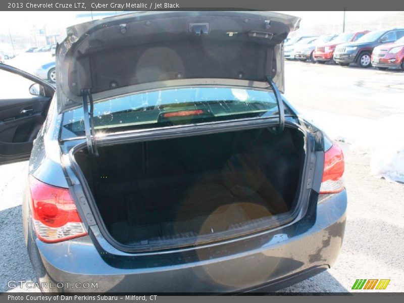 Cyber Gray Metallic / Jet Black 2013 Chevrolet Cruze LTZ