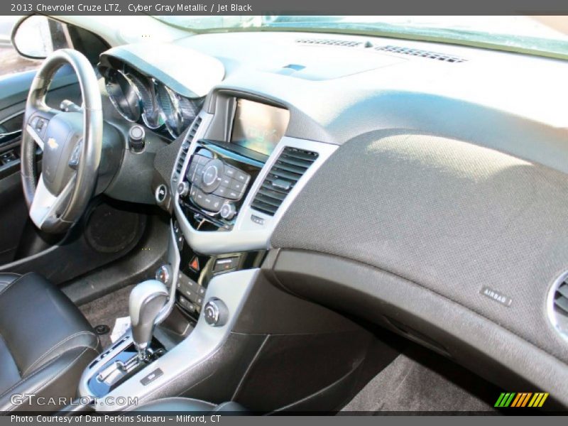Cyber Gray Metallic / Jet Black 2013 Chevrolet Cruze LTZ