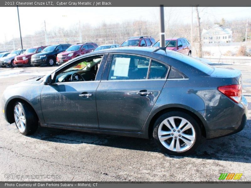 Cyber Gray Metallic / Jet Black 2013 Chevrolet Cruze LTZ