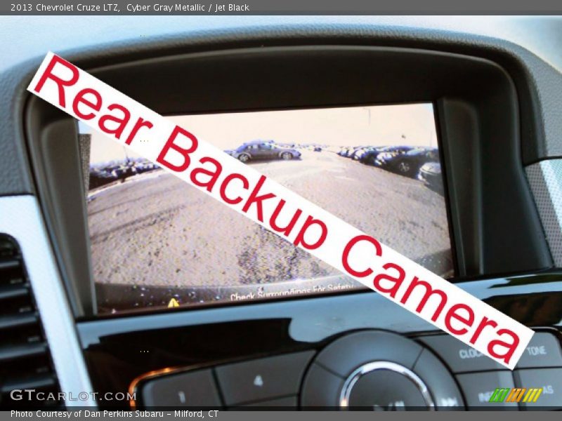 Cyber Gray Metallic / Jet Black 2013 Chevrolet Cruze LTZ