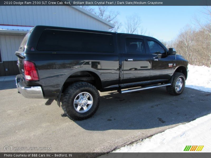 Brilliant Black Crystal Pearl / Dark Slate/Medium Graystone 2010 Dodge Ram 2500 SLT Crew Cab 4x4