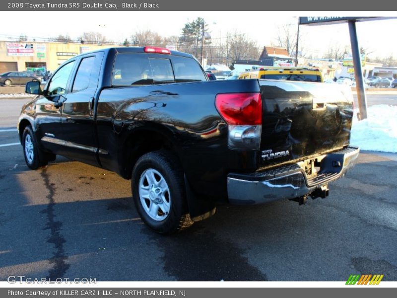 Black / Black 2008 Toyota Tundra SR5 Double Cab