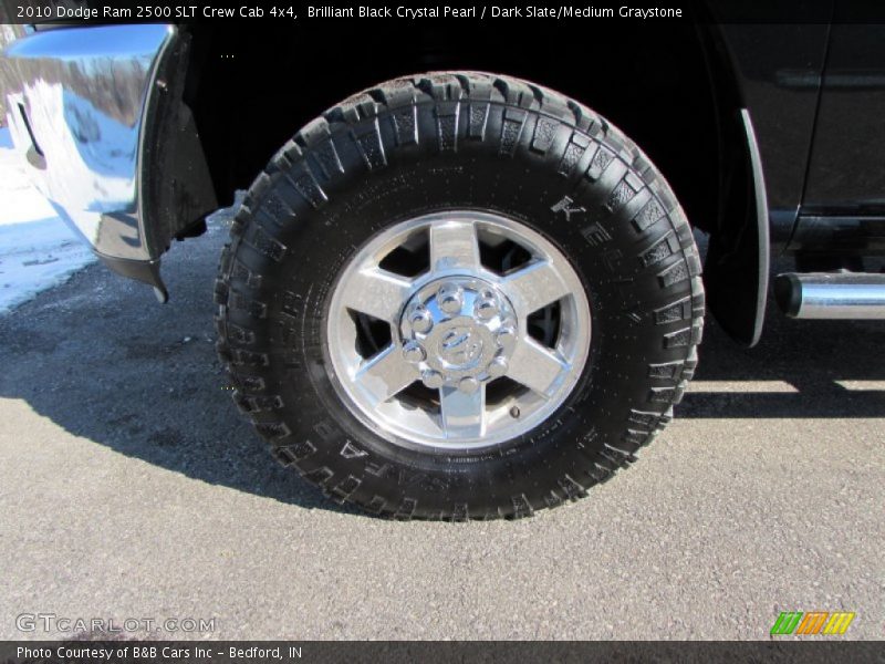 Brilliant Black Crystal Pearl / Dark Slate/Medium Graystone 2010 Dodge Ram 2500 SLT Crew Cab 4x4