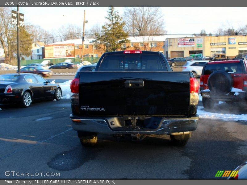 Black / Black 2008 Toyota Tundra SR5 Double Cab