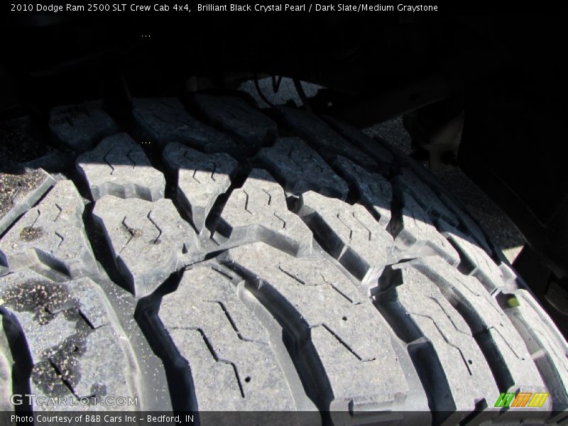Brilliant Black Crystal Pearl / Dark Slate/Medium Graystone 2010 Dodge Ram 2500 SLT Crew Cab 4x4