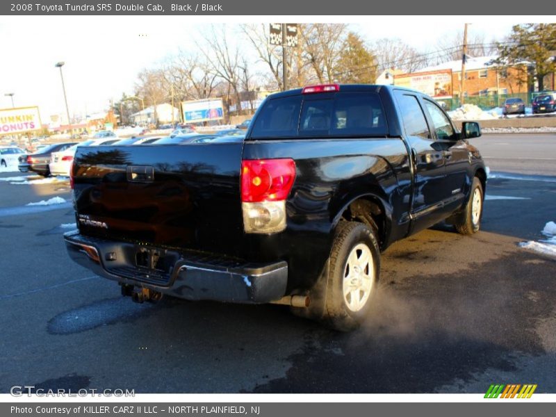 Black / Black 2008 Toyota Tundra SR5 Double Cab