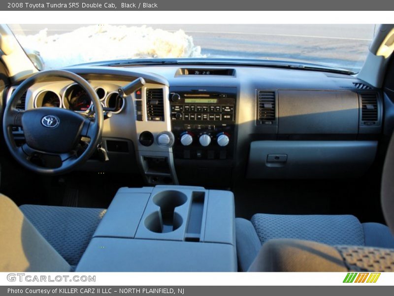 Black / Black 2008 Toyota Tundra SR5 Double Cab