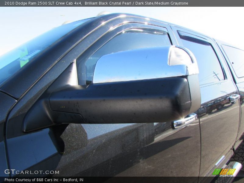 Brilliant Black Crystal Pearl / Dark Slate/Medium Graystone 2010 Dodge Ram 2500 SLT Crew Cab 4x4