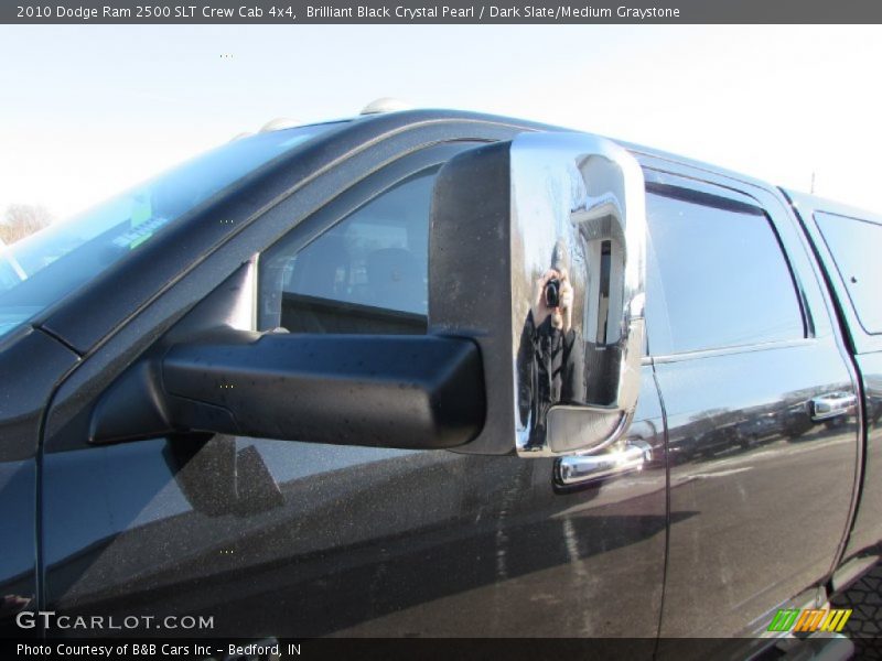 Brilliant Black Crystal Pearl / Dark Slate/Medium Graystone 2010 Dodge Ram 2500 SLT Crew Cab 4x4