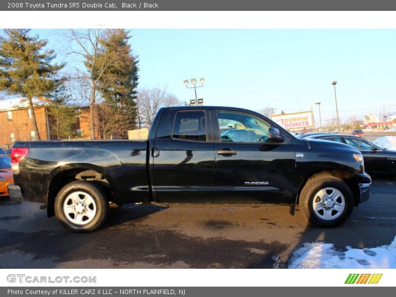 Black / Black 2008 Toyota Tundra SR5 Double Cab