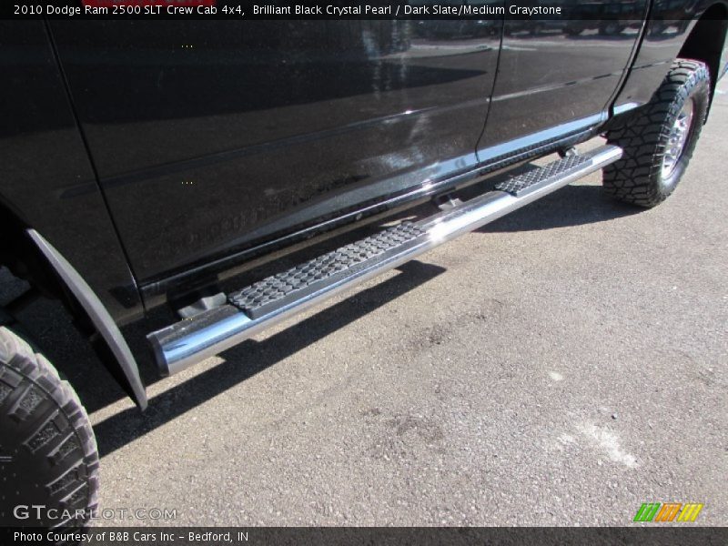 Brilliant Black Crystal Pearl / Dark Slate/Medium Graystone 2010 Dodge Ram 2500 SLT Crew Cab 4x4