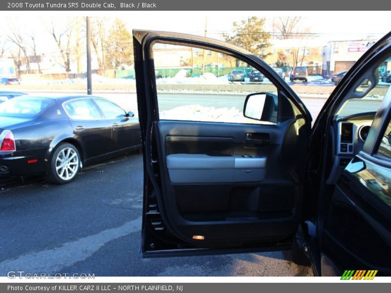 Black / Black 2008 Toyota Tundra SR5 Double Cab