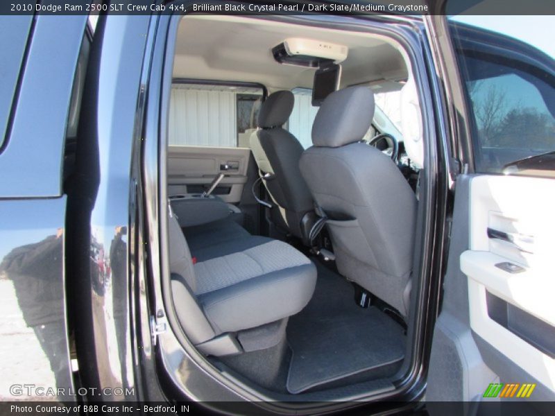 Brilliant Black Crystal Pearl / Dark Slate/Medium Graystone 2010 Dodge Ram 2500 SLT Crew Cab 4x4