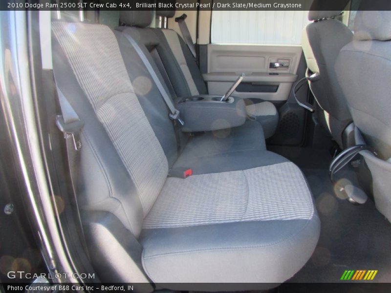 Brilliant Black Crystal Pearl / Dark Slate/Medium Graystone 2010 Dodge Ram 2500 SLT Crew Cab 4x4