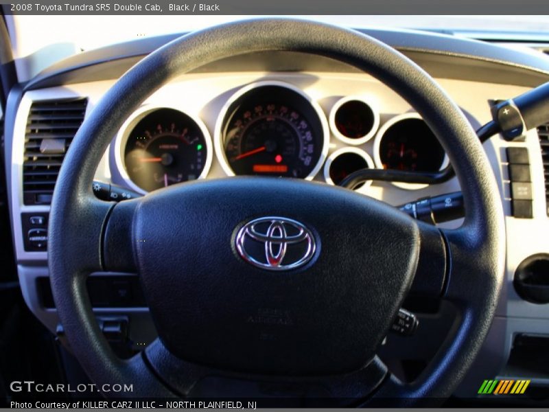 Black / Black 2008 Toyota Tundra SR5 Double Cab