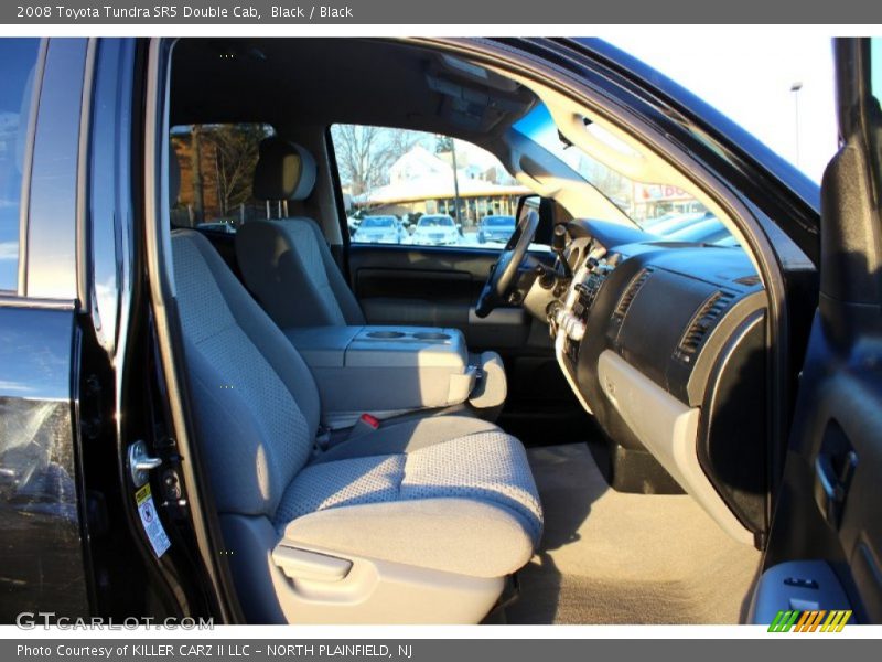 Black / Black 2008 Toyota Tundra SR5 Double Cab
