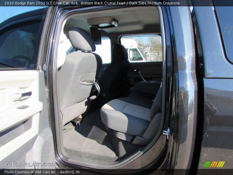 Brilliant Black Crystal Pearl / Dark Slate/Medium Graystone 2010 Dodge Ram 2500 SLT Crew Cab 4x4