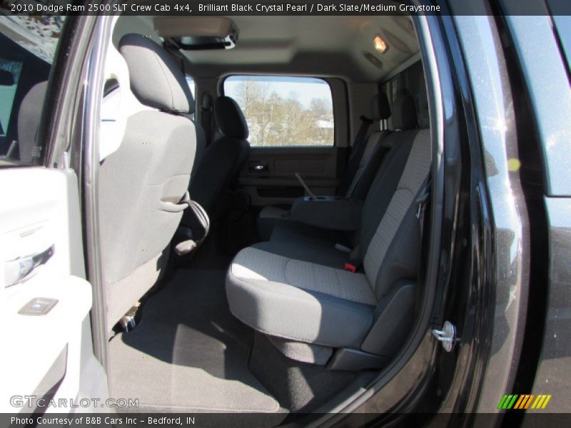 Brilliant Black Crystal Pearl / Dark Slate/Medium Graystone 2010 Dodge Ram 2500 SLT Crew Cab 4x4