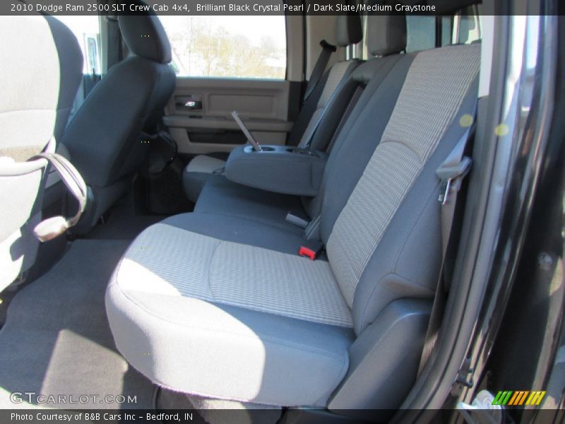 Brilliant Black Crystal Pearl / Dark Slate/Medium Graystone 2010 Dodge Ram 2500 SLT Crew Cab 4x4