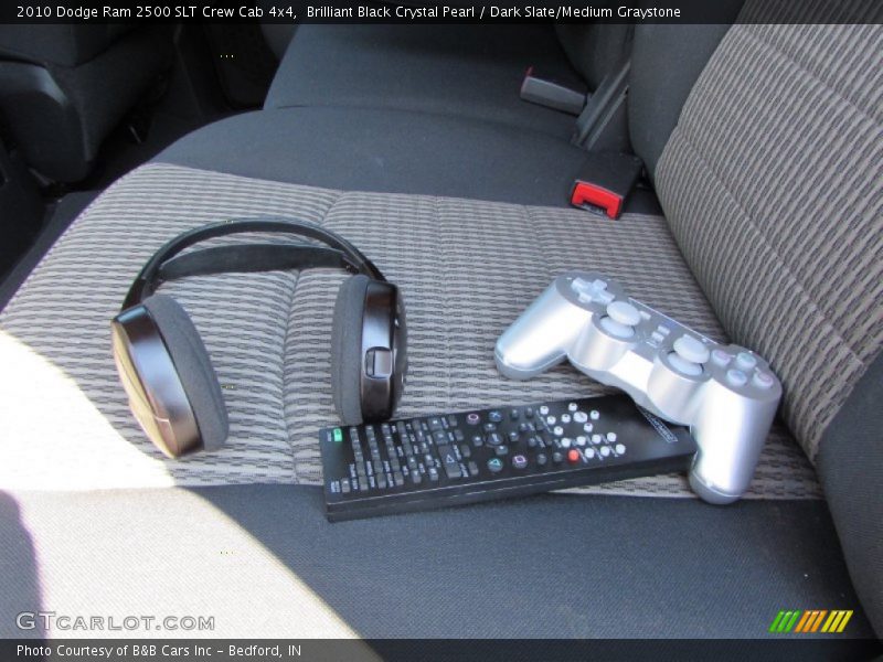 Brilliant Black Crystal Pearl / Dark Slate/Medium Graystone 2010 Dodge Ram 2500 SLT Crew Cab 4x4