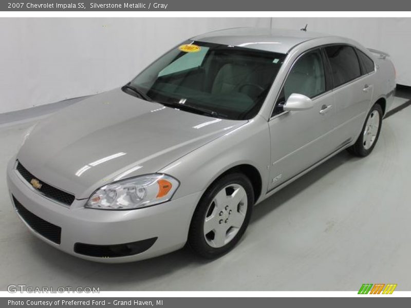 Silverstone Metallic / Gray 2007 Chevrolet Impala SS